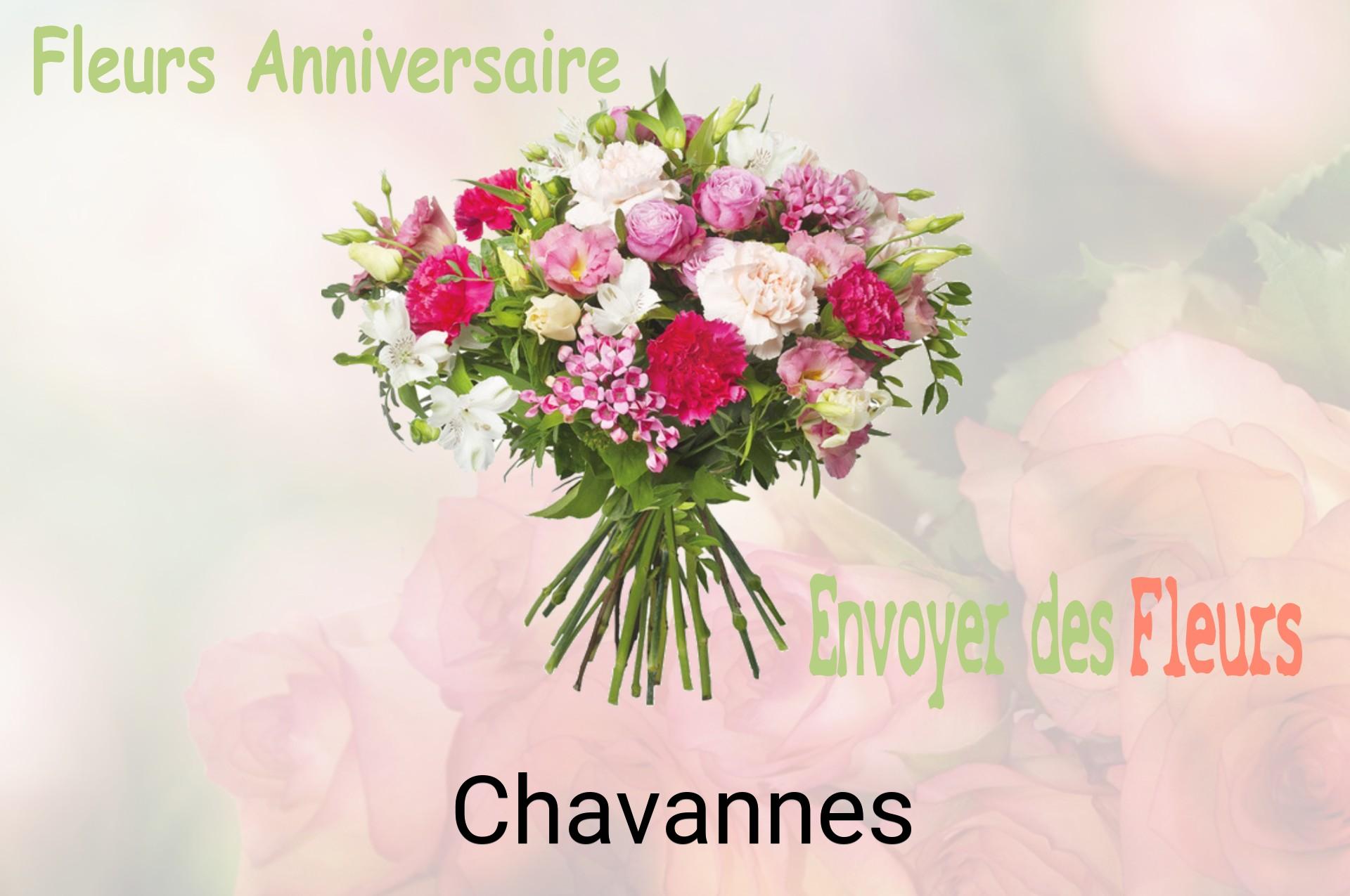 Bouquet de fleurs d’anniversaire livré à Chavannes